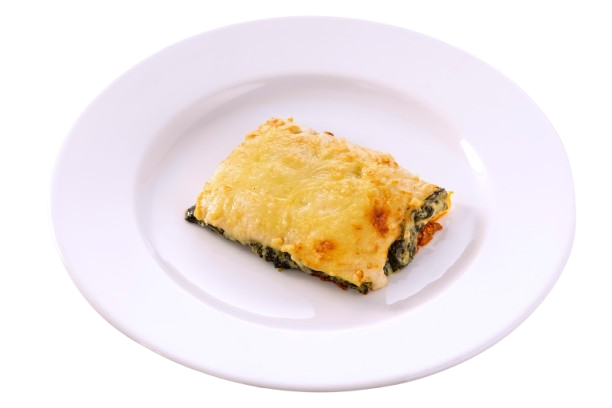 Lasaña de Espinacas y Carne