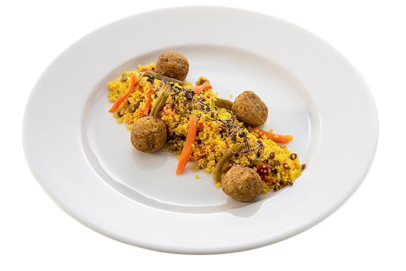 Falafel & Cuscús de Verduras