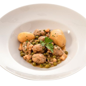 Albóndigas con sepia