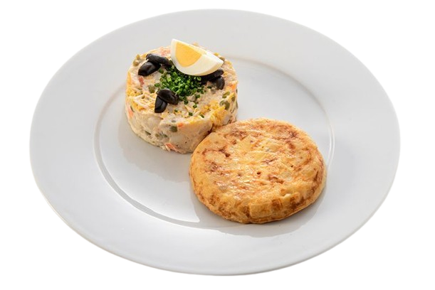 Tortilla de Patatas & Ensaladilla Rusa