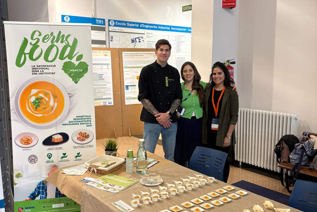 SERHS Food muestra su innovadora gama de platos texturizados para profesionales en el Congreso de Disfagia de la UPC-Terrassa